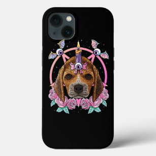 Funda Para iPhone 13 Gótico Pastel Beagle Pagan Creepy Menhera Beagle D