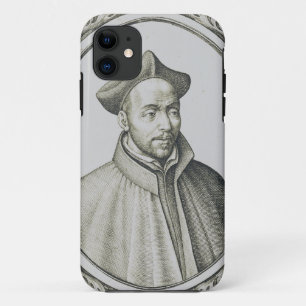 Funda Para iPhone 11 Grabado de San Ignacio de Loyola Arte Antiguo