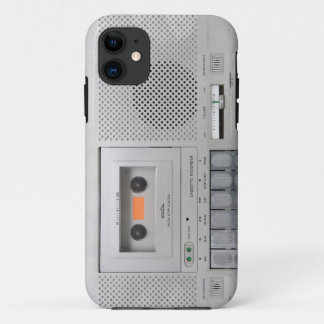 Funda Para iPhone 11 Grabador de cassette de época