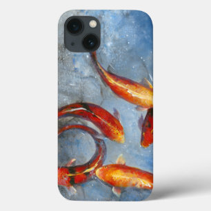 Funda Para iPhone 13 Graceful Koi I