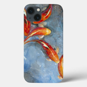 Funda Para iPhone 13 Graceful Koi II