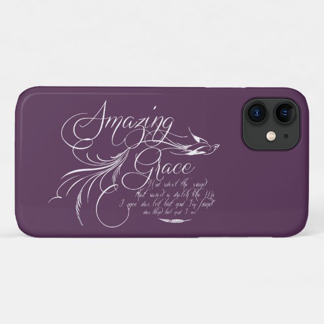 Funda De Case-Mate Para iPhone Gracia Asombrosa   (Reverso (horizontal))