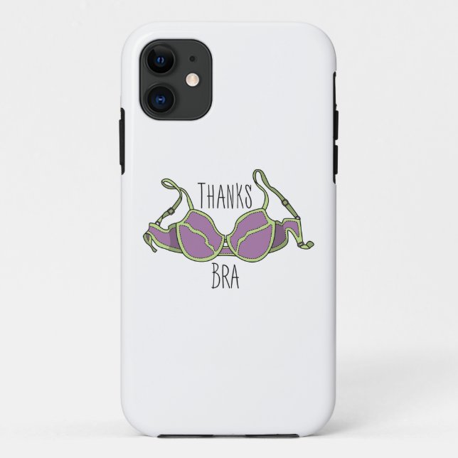 Funda De Case-Mate Para iPhone Gracias Bra (Reverso)