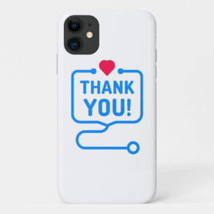 Funda Para iPhone 11 Gracias Estetoscopio cardíaco