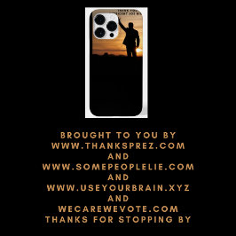 Funda Para iPhone 14 Pro Max De Case-Mate Gracias Presidente Joe Biden