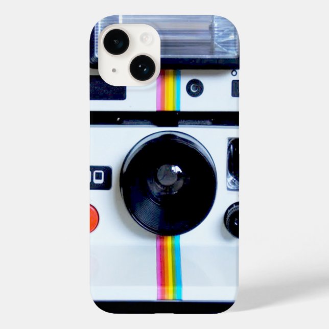 Funda De Case-Mate Para iPhone Graciosa cámara pop (Reverso )