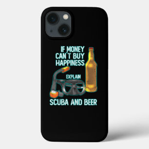 Funda Para iPhone 13 Graciosa Cerveza De Buceo Scuba Regalo Humorístic