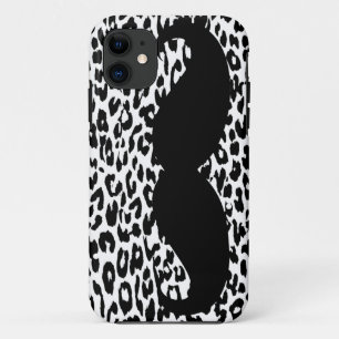 title_seo2 Gracioso bigote en piel de leopardo (negro y blanc
