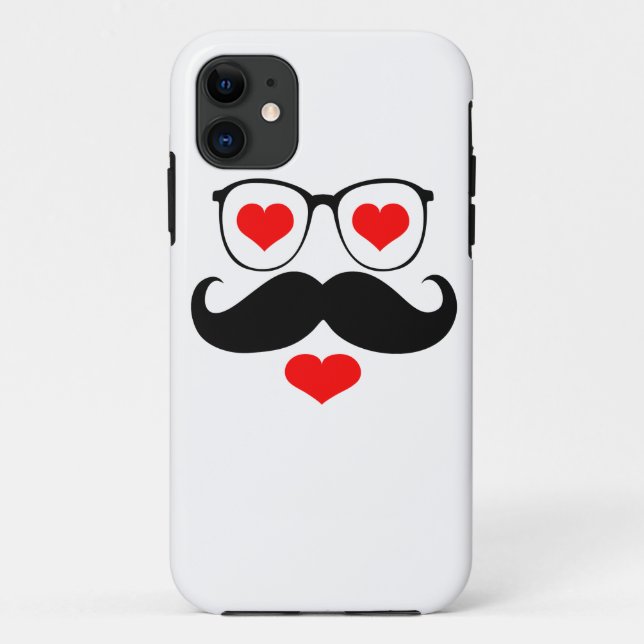 Funda De Case-Mate Para iPhone Gracioso Gafas 6 (Reverso)
