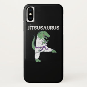 Funda Para iPhone X Gracioso Jujitsu, obsequios de T-Rex Jiu Jitsu Bla