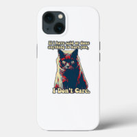 Gracioso meme de gatos gruñón para gatos y amantes