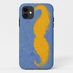 Funda Para iPhone 11 Gracioso Mustache Resumen Pintura 4