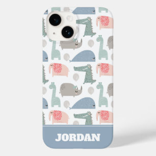 Funda Para iPhone 14 De Case-Mate Gracioso patrón animal facial