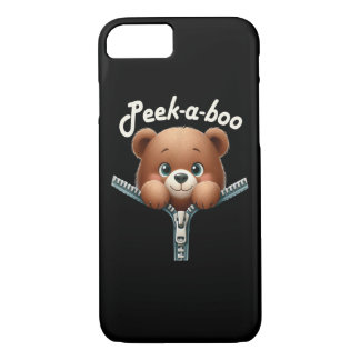 Funda Para iPhone 8/7 Gracioso - Peekabo - Oso