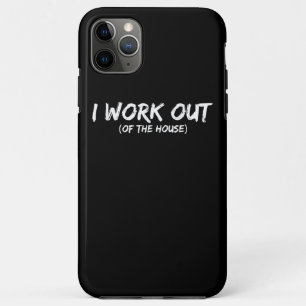 Funda Para iPhone 11 Pro Max Gracioso Que Hago Camisa Para Ratas Gimnales - Cua