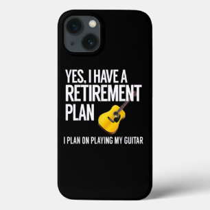 Funda Para iPhone 13 Gracioso regalo de jubilación del guitarrista
