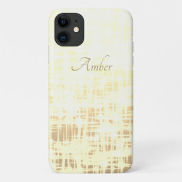 Funda Para iPhone 11 Gradiente Amarillo de Destellos Brillantes Persona