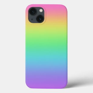 Funda Para iPhone 13 Gradiente arcoiris apenas ahí
