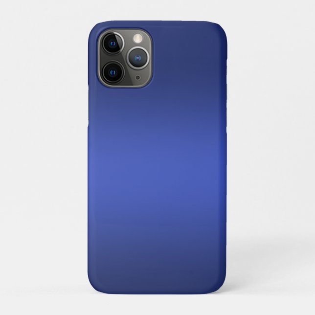 Funda De Case-Mate Para iPhone Gradiente azul moderno Galaxia acuarela (Reverso)