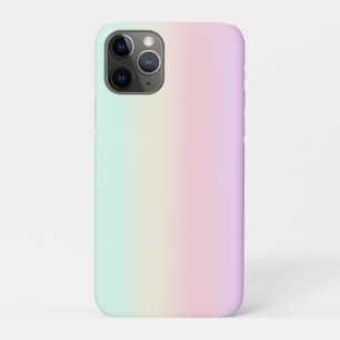 Funda Para iPhone 11 Pro Gradiente color arcoiris suave color pastel