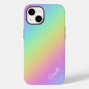 Funda Para iPhone 14 De Case-Mate Gradiente de arco iris