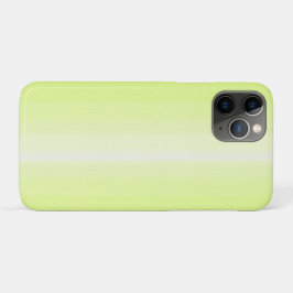 Funda Para iPhone 11 Pro Gradiente de color azul verde pastel moderno