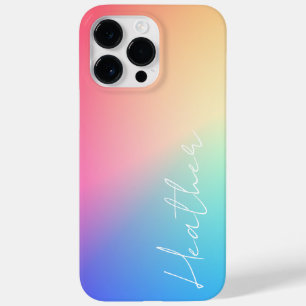 Funda Para iPhone 14 Pro Max De Case-Mate Gradiente de naranja arcoiris