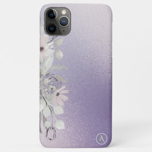 Funda Para iPhone 11 Pro Max *~* Gradiente de pasto silenciado de monograma iri