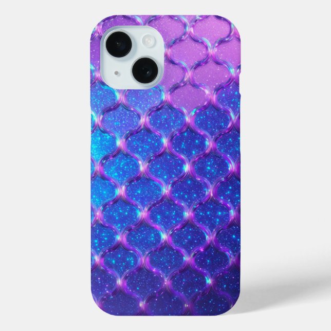 Funda De Case-Mate Para iPhone Gradiente de Sirena y estuche Stark Sky Phone (Reverso )