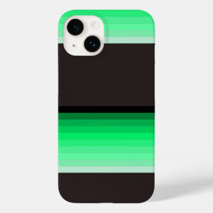 Funda Para iPhone 14 De Case-Mate Gradiente de verde: Arte Minimalista moderno