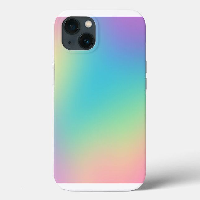 Funda De Case-Mate Para iPhone Gradiente grandioso del arcoiris (Reverso )