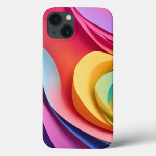 Funda Para iPhone 13 Gradiente Obra maestra Viviente Splash en 4K