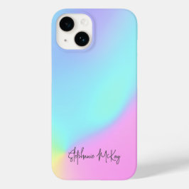Funda Para iPhone 14 De Case-Mate gradiente pastel bonito personalizado