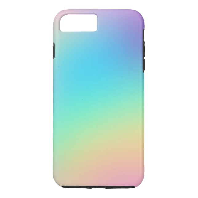 Funda De Case-Mate Para iPhone Gradiente pastoral facial (Reverso)