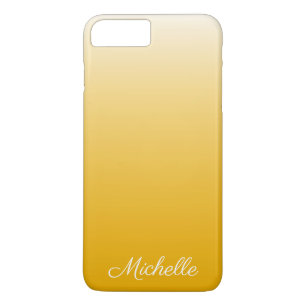 Funda Para iPhone 8 Plus/7 Plus Gradiente personalizado amarillo oscuro