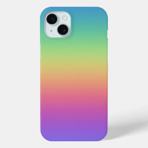 Funda Para iPhone 15 Mini Gradiente profundo del arcoiris