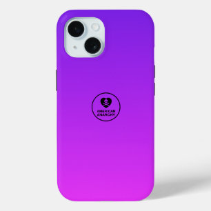 Funda Para iPhone 15 Gradiente rosa morado - Emo - Estuche para iPhone