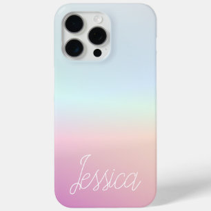 Funda Para iPhone 15 Pro Max Gradientes Ombre de color Guay y su guión