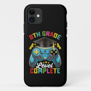 Funda Para iPhone 11 Graduación Completa de Nivel de 8vo Grado Juegos J