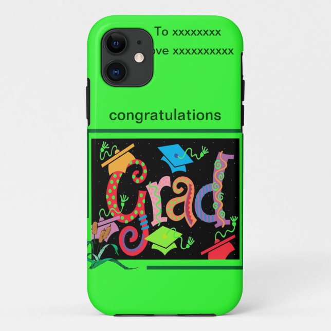 FUNDA DE Case-Mate PARA iPhone GRADUADO- (Reverso)