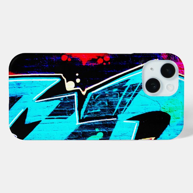 Funda De Case-Mate Para iPhone Graffiti 14 iphcna (Reverso (Horizontal) )