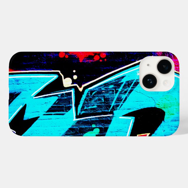 Funda De Case-Mate Para iPhone Graffiti 14 iphcna (Reverso  (Horizontal))
