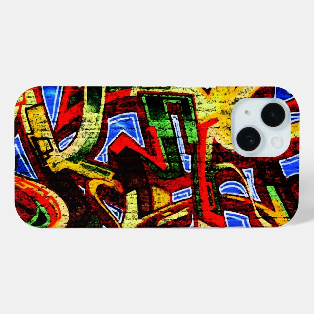 Funda De Case-Mate Para iPhone Graffiti 17 iphm (Reverso (Horizontal) )
