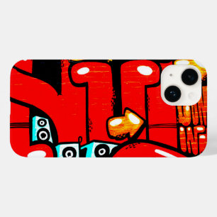 Funda Para iPhone 14 De Case-Mate Graffiti 19 iphcnm