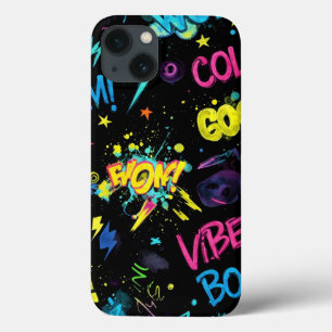 Funda Para iPhone 13 Graffiti brillante de Natasha Us