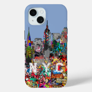 Funda Para iPhone 15 Graffiti de NYC