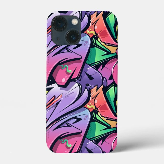 Funda De Case-Mate Para iPhone graffiti fresco (Reverso )