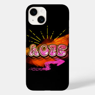 Funda Para iPhone 14 De Case-Mate Graffiti HOPE Gráfica de "Estar inspirado"