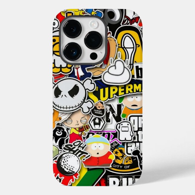 Funda De Case-Mate Para iPhone Graffiti personalizado (Reverso )