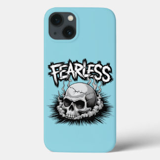Funda Para iPhone 13 Gráfica de humos góticos sin miedo